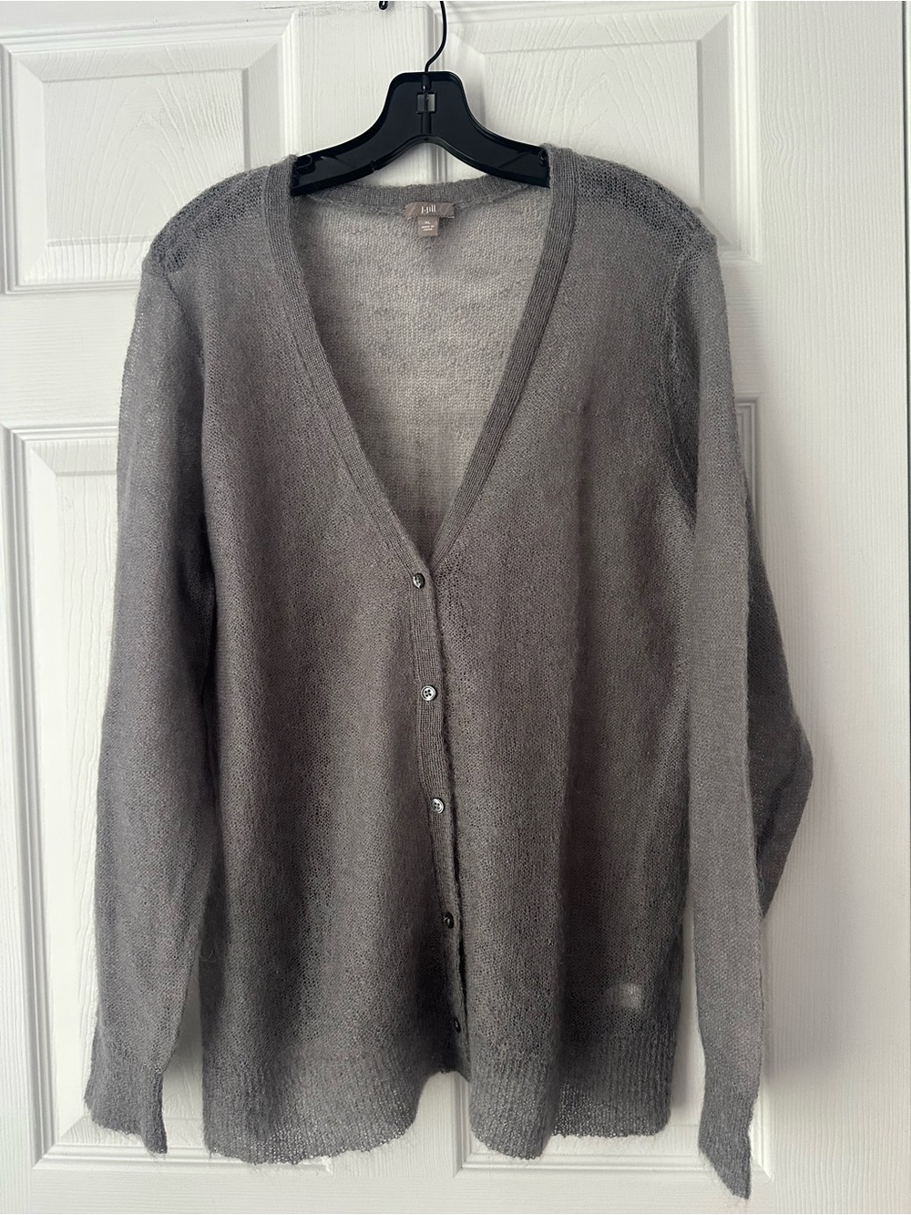 Jill mohair blend cardigan sweater XL